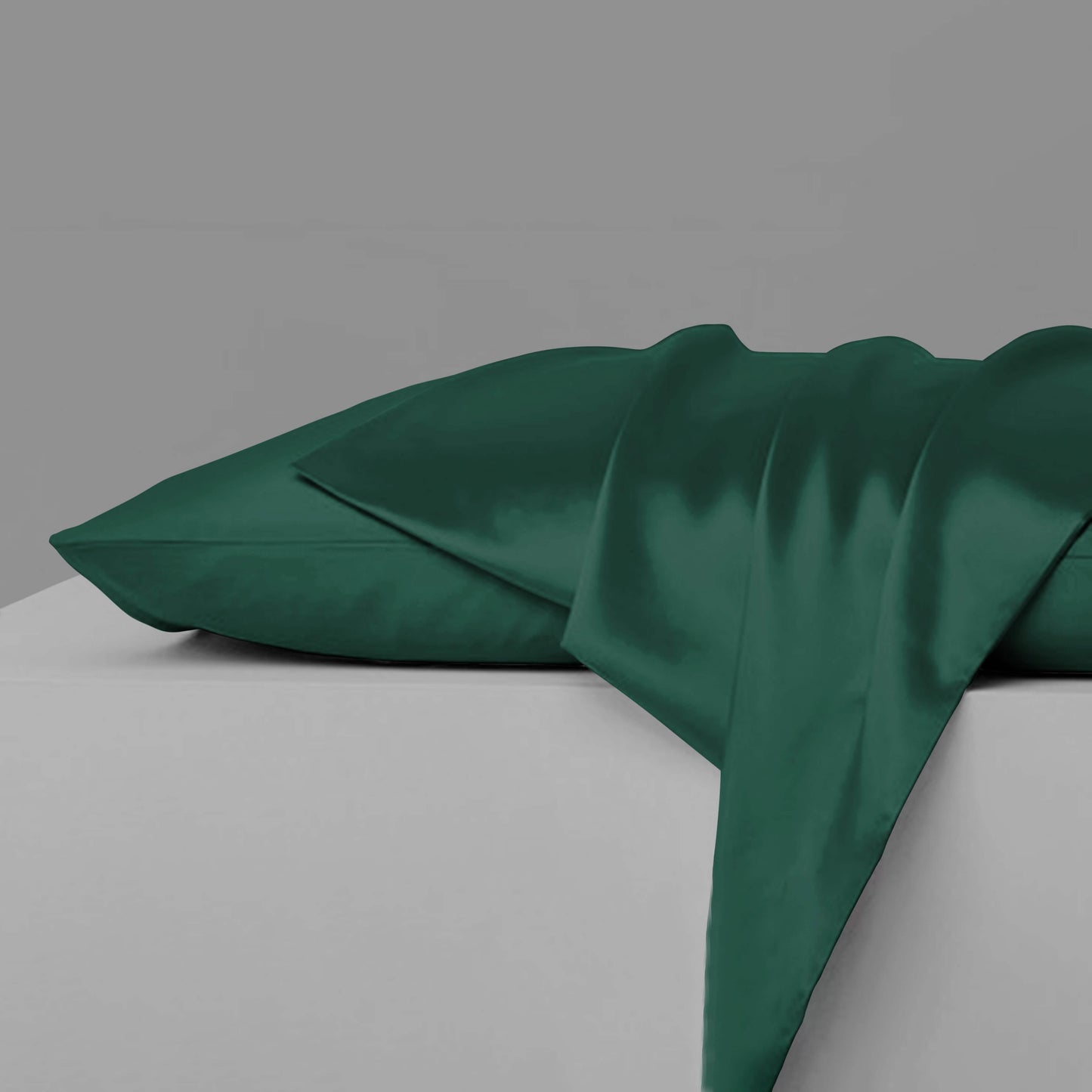 2-Piece: Mulberry Silky Satin Pillowcases Set