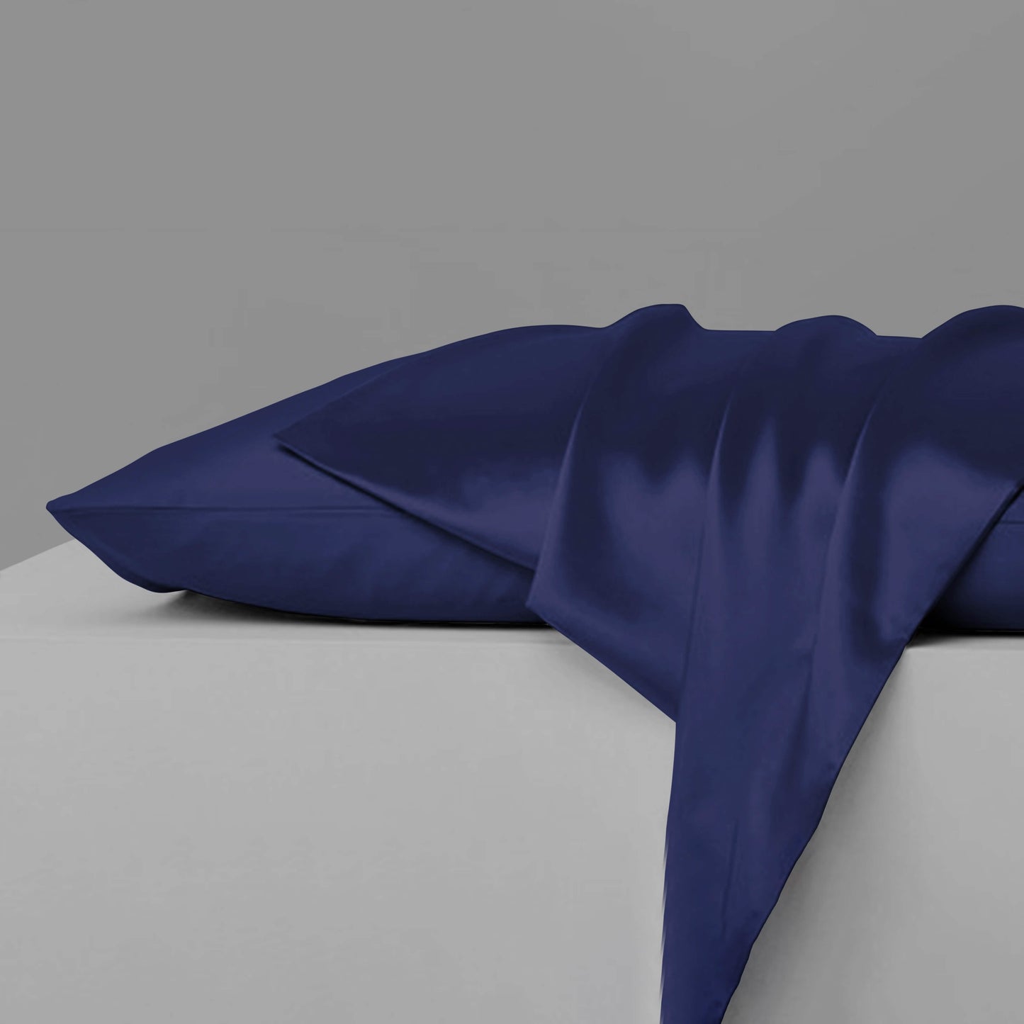 2-Piece: Mulberry Silky Satin Pillowcases Set