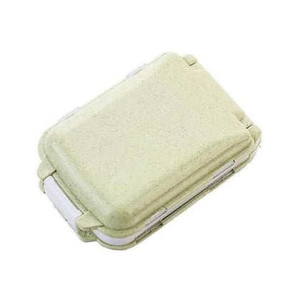 2-Piece: Portable Plastic Pill Box