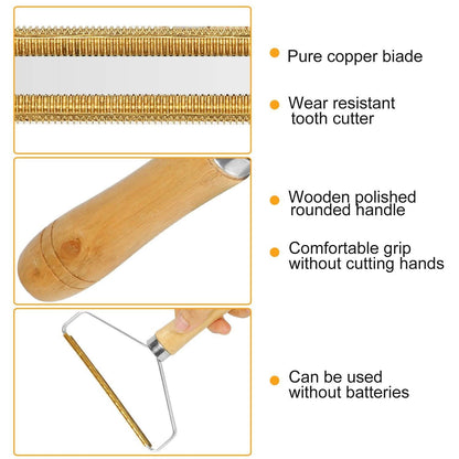 2-Piece: Portable Reusable Double Sided Lint Remover Travel