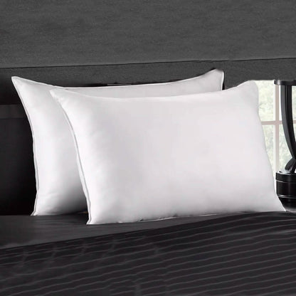 2-Piece Set: Signature Plush Allergy Resistant Sleeper Gel Fiber Pillow