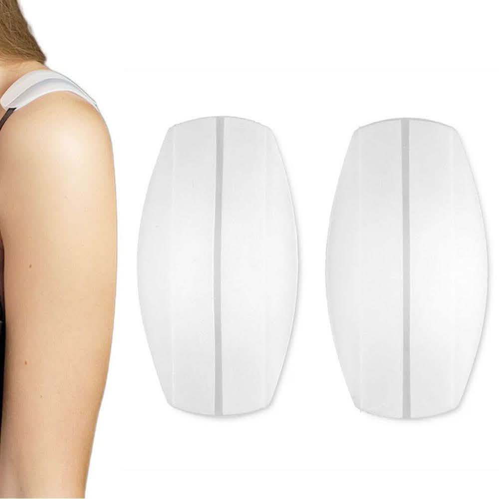 2-Piece Set: Silicone Bra Strap Cushion