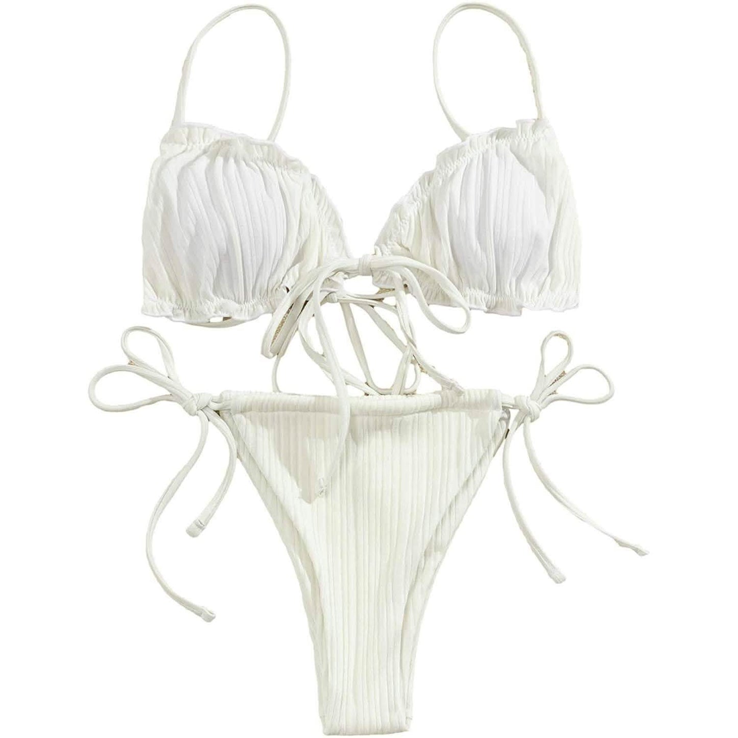 2-Piece Set: Thong Brazilian Bikini Swimsuit