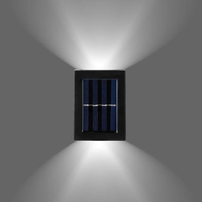 2-Piece: Solar Deck Outdoor Lights
