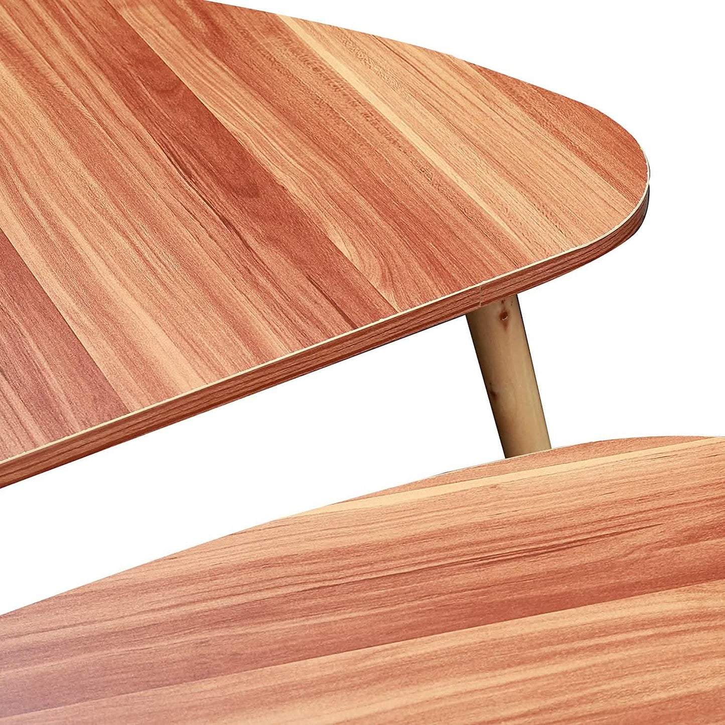2-Piece: Teardrop Nesting Coffee Tables