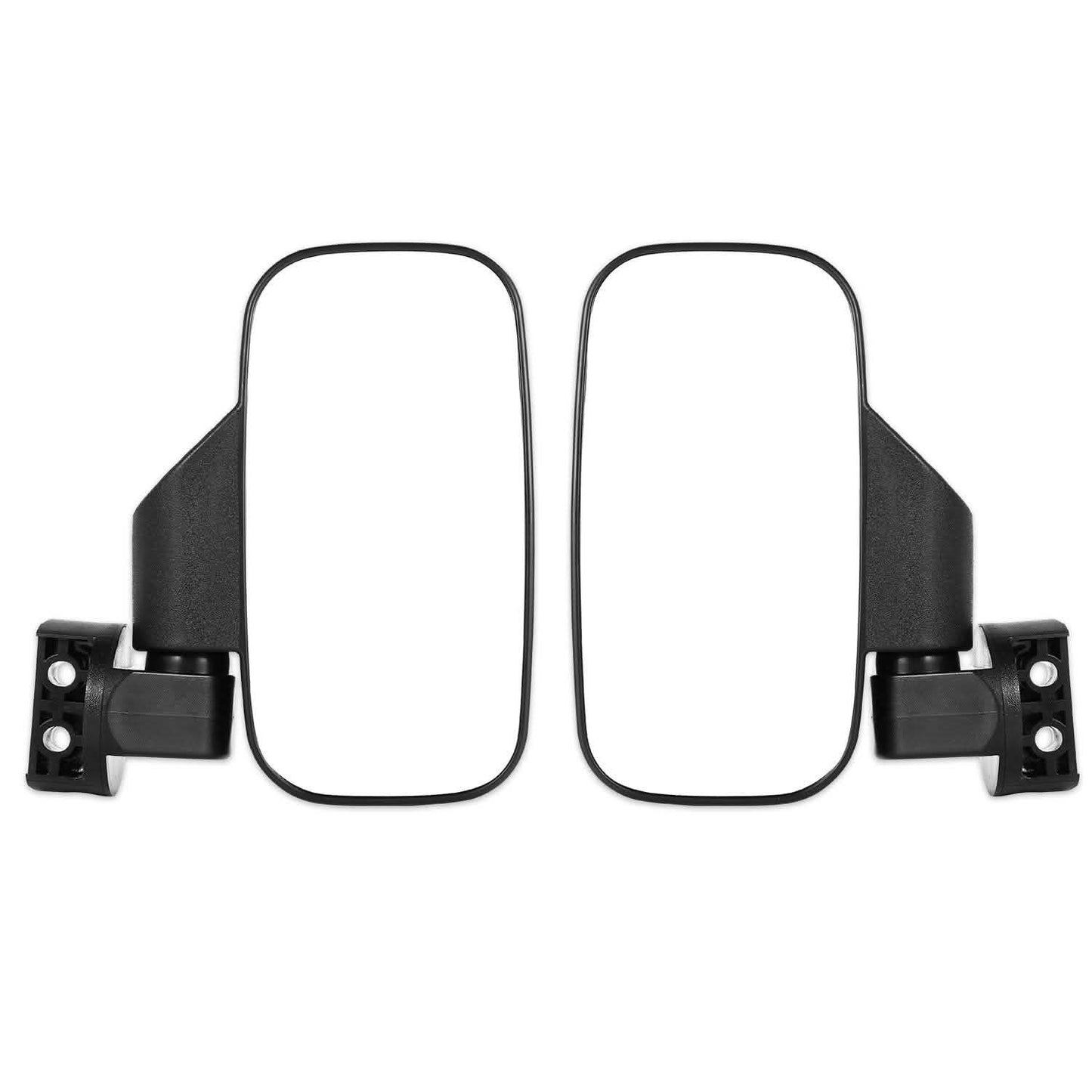 2-Piece: Wide Rear View Mirror