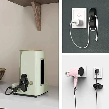 2-Piece: Wire Cord Organizer Holder