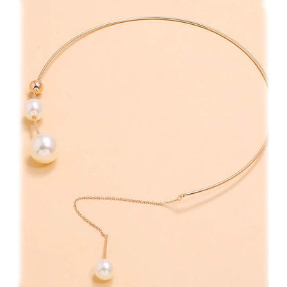 2-Piece: Women's Chic Geometric Necklace