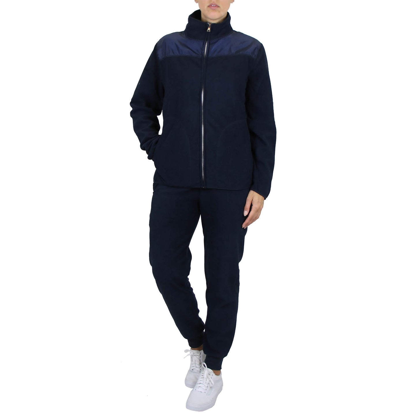 2-Piece: Women's Fashion Sweater and Jogger Polar Fleece Matching Set