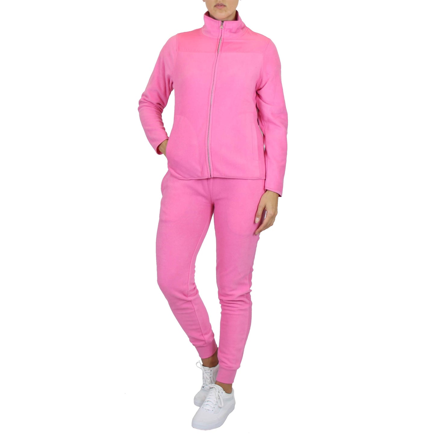 2-Piece: Women's Fashion Sweater and Jogger Polar Fleece Matching Set