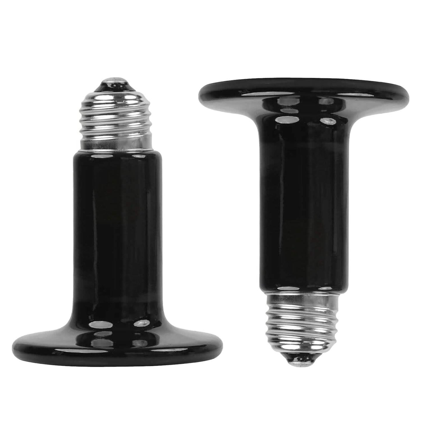 2-Pieces: 150W Infrared Reptile Heat Lamp No Light Emitting