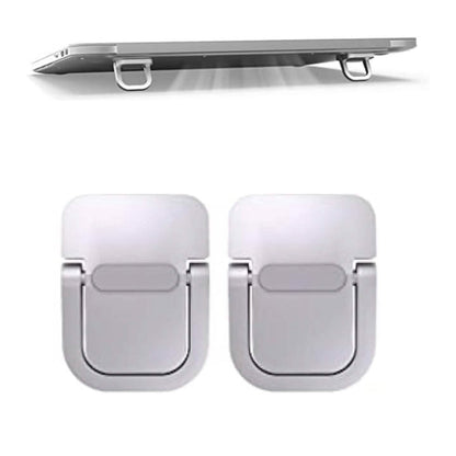 2-Pieces: Adjustable Invisible Notebook Computer Support Bracket