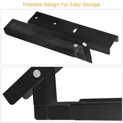 2-Pieces: Adjustable Wall Mount Microwave Brackets
