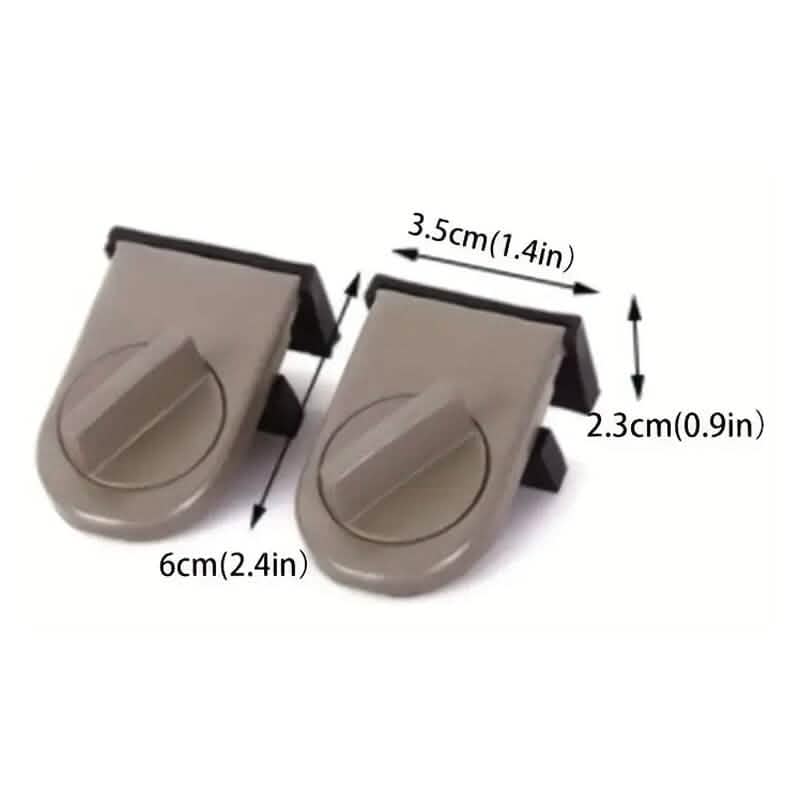 2-Pieces: Aluminium Alloy Sliding Door and Window Locks