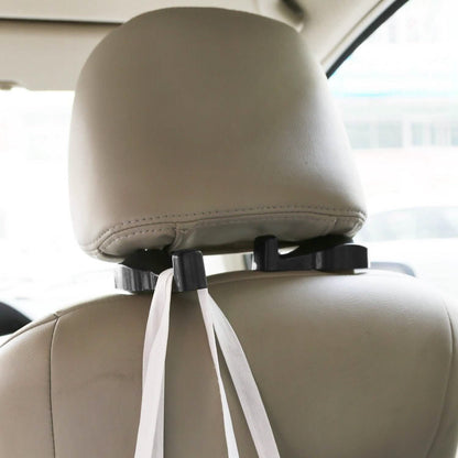 2-Pieces: Car Seat Headrest Hanger