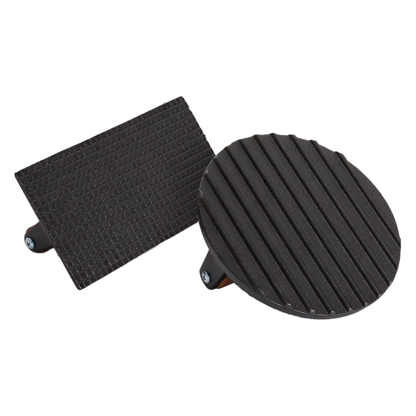 2-Pieces: Cast Iron Grill Press Pre-Seasoned Steak Weights Smash Burger Press