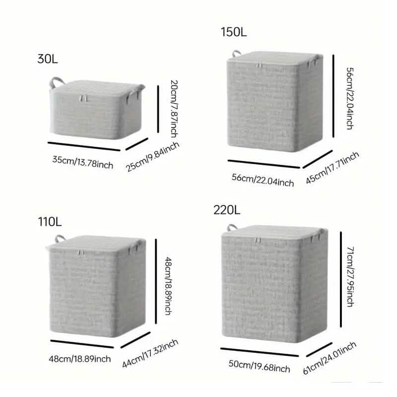 Clothes Quilt Moving Storage Box