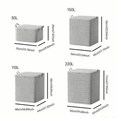 Clothes Quilt Moving Storage Box
