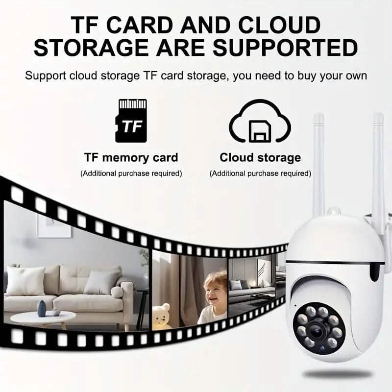 2-Pieces: Compact Wireless IP Security Cameras with App Control