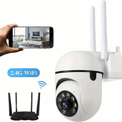 2-Pieces: Compact Wireless IP Security Cameras with App Control