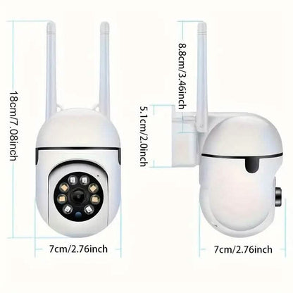 2-Pieces: Compact Wireless IP Security Cameras with App Control
