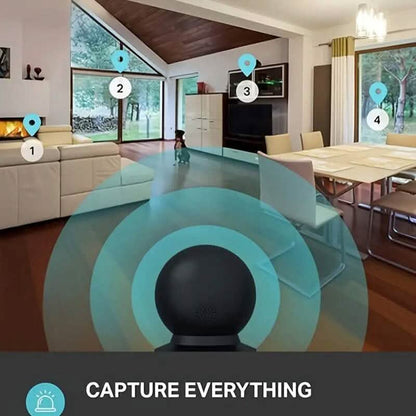 2-Pieces: Compact Wireless IP Security Cameras with App Control