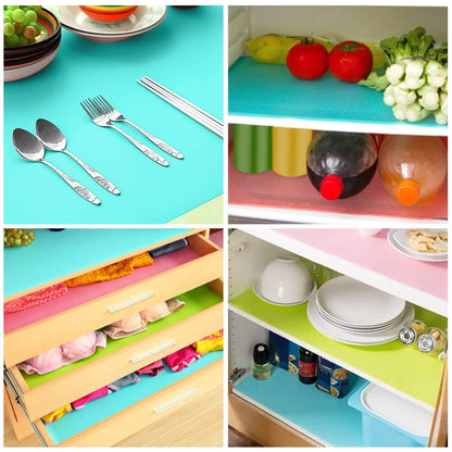 2-Pieces: Easy Clean Fridge Pads