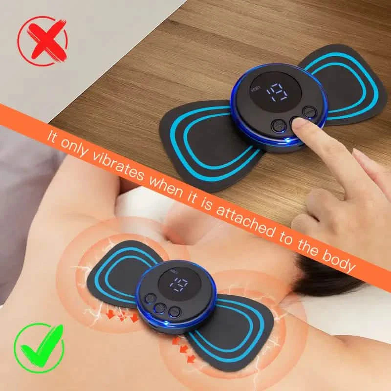 Electric Neck Massage EMS Cervical Vertebra Massage Patch