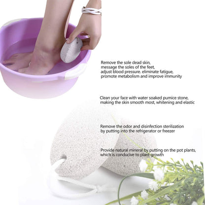 2-Pieces: Natural Pumice Stone