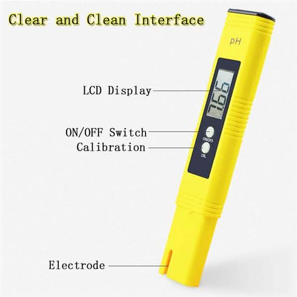 2-Pieces: PH Meter TDS EC LCD Water Purity PPM Filter Hydroponic Pool Tester Tool