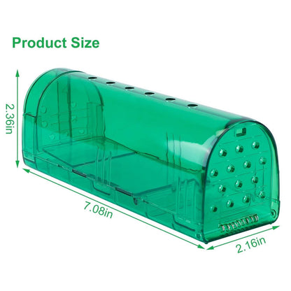 2-Pieces: Reusable Humane Mouse Trap