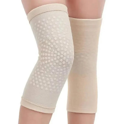 2-Pieces: Self Heating Support Knee Pads Elbow Brace Warm