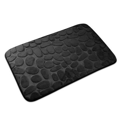 2-Pieces Set: Bathroom Rugs Luxury Flannel Non-Slip