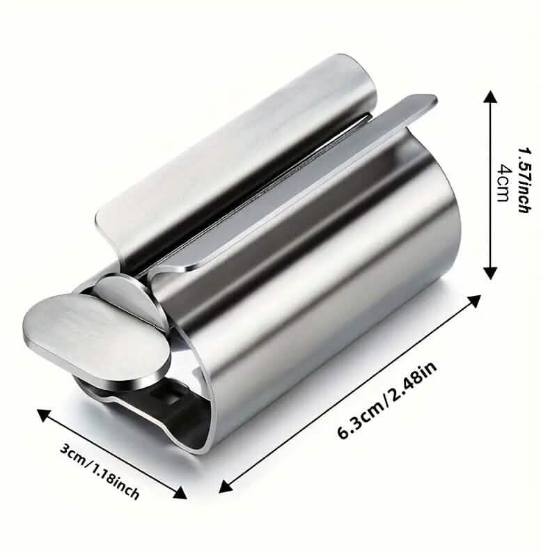2-Pieces: Stainless Steel Toothpaste Squeezer