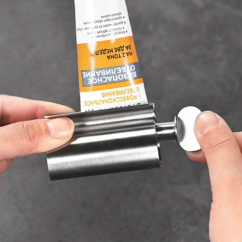 2-Pieces: Stainless Steel Toothpaste Squeezer
