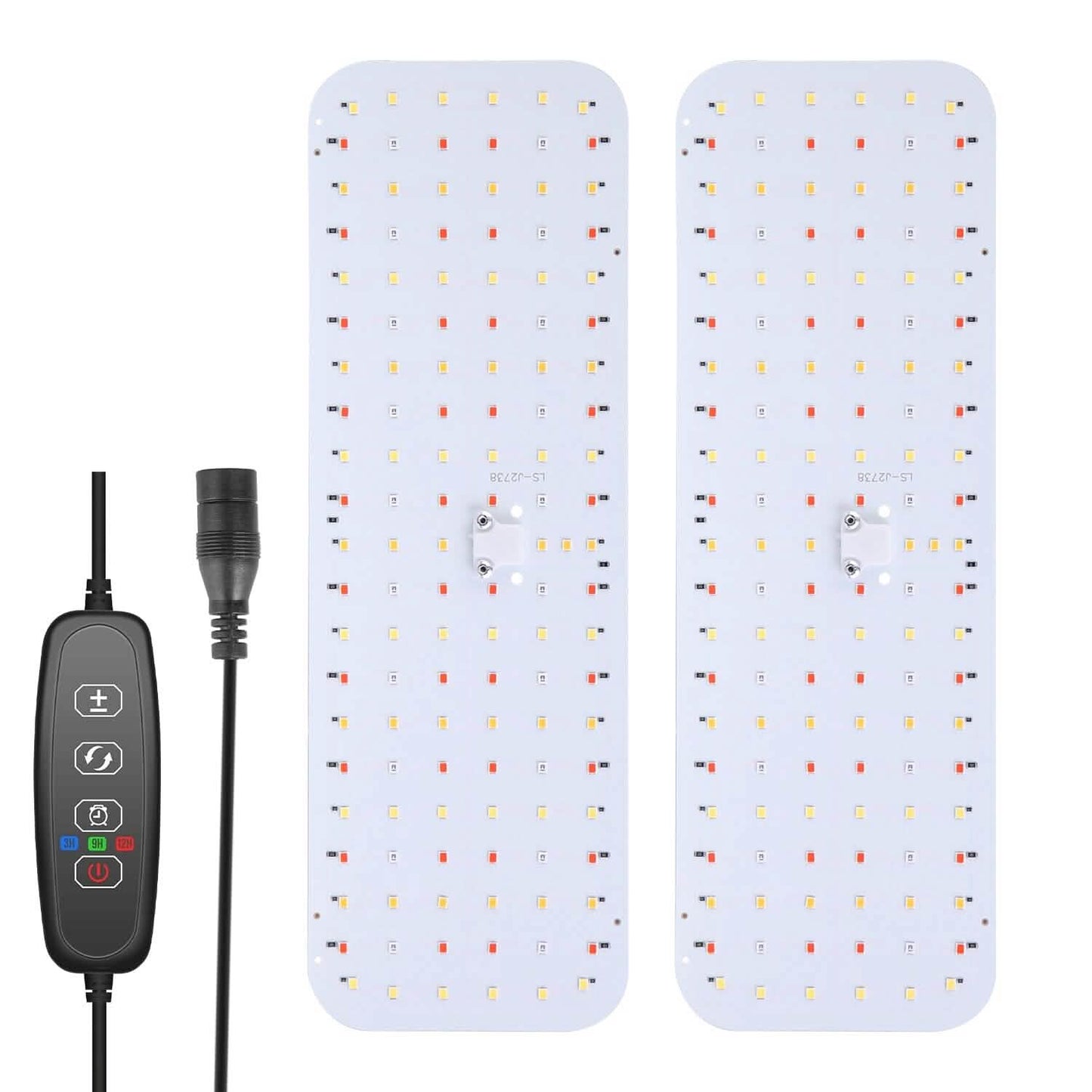 2-Pieces: Ultra-Thin LED Grow Lights for Indoor Plants with 126 LEDs