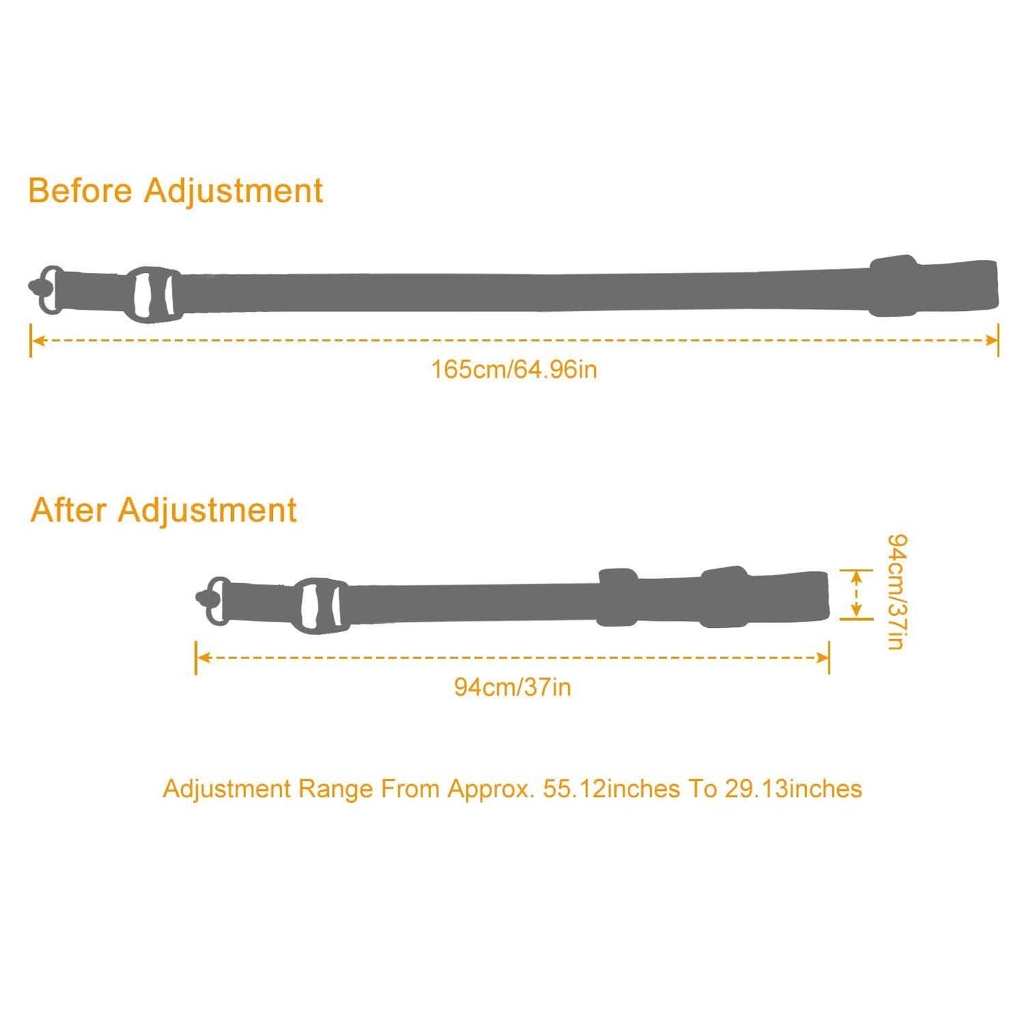 2-Point Adjustable Rifle Gun Sling