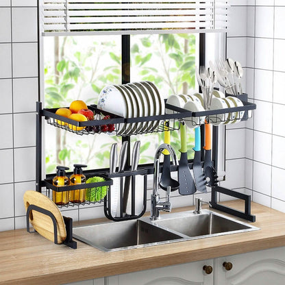 2-Tier Over the Sink Dish Drying Rack