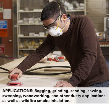 20-Pack: 3M Personal Protective Equipment 8210 Particulate Respirator