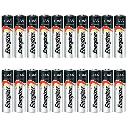 20-Pack: Energizer AA or AAA Max Alkaline Batteries