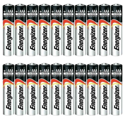 20-Pack: Energizer AA or AAA Max Alkaline Batteries