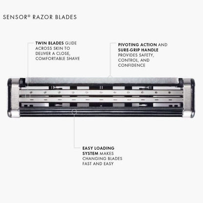 20-Pack: Gillette Sensor Razor Refill Cartridges