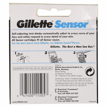 20-Pack: Gillette Sensor Razor Refill Cartridges