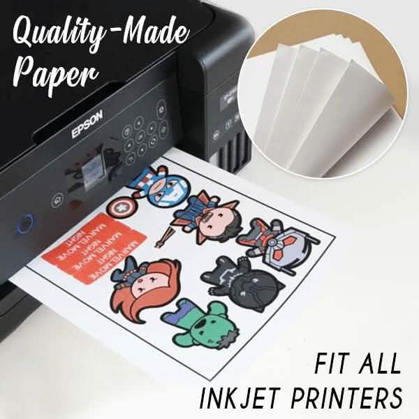 20-Pack: Heat Transfer Paper