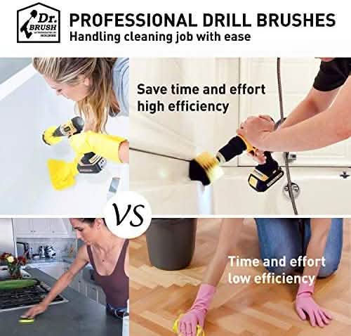 20-Pack: Holikme Drill Brush Attachments Set