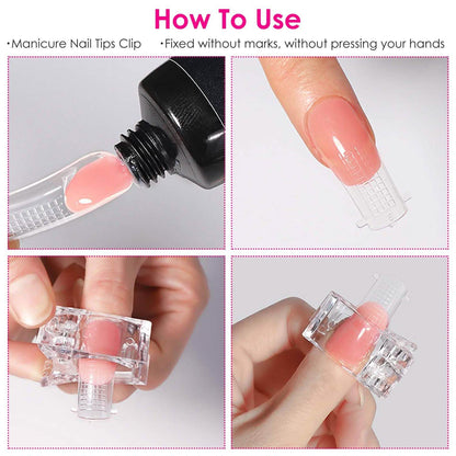 20-Piece: Nail Tip Clips