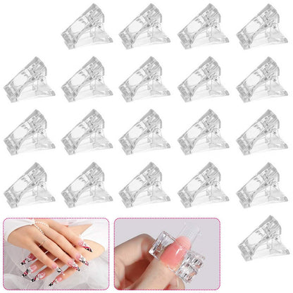 20-Piece: Nail Tip Clips