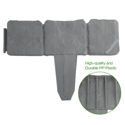 20-Pieces: Plastic Cobbled Stone Effect