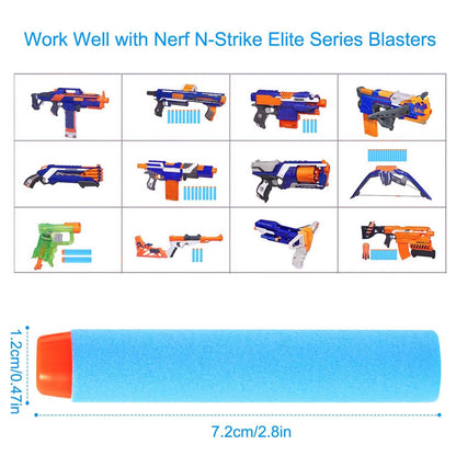 200-Pieces: Compatible Darts Refill for Nerf N-Strike Elite Series