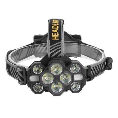 20000LM LED Headlamp 8 Lighting Modes Rechargeable